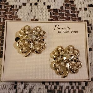 Vintage Shamrock Brooches!